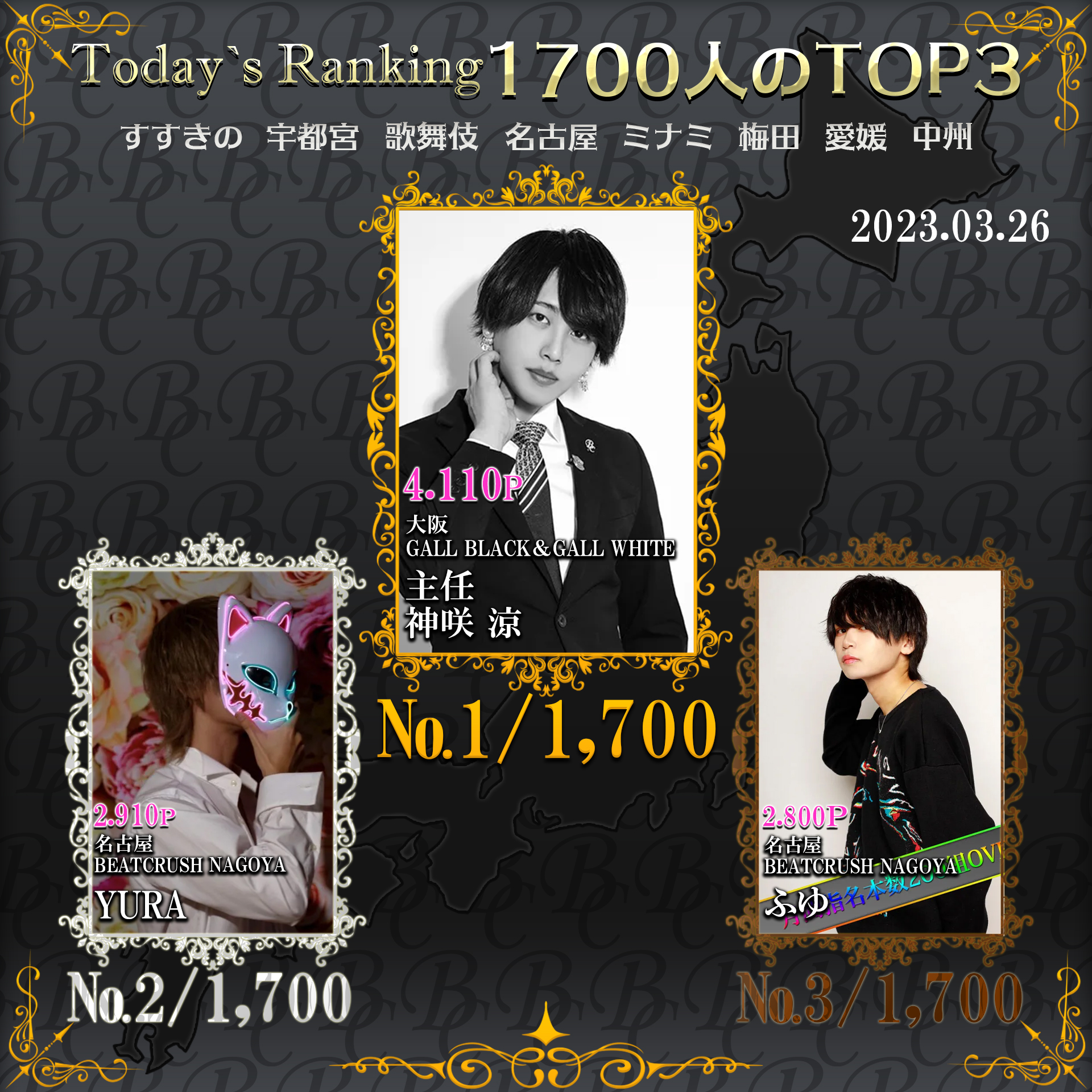 3/26 Today‘s Ranking