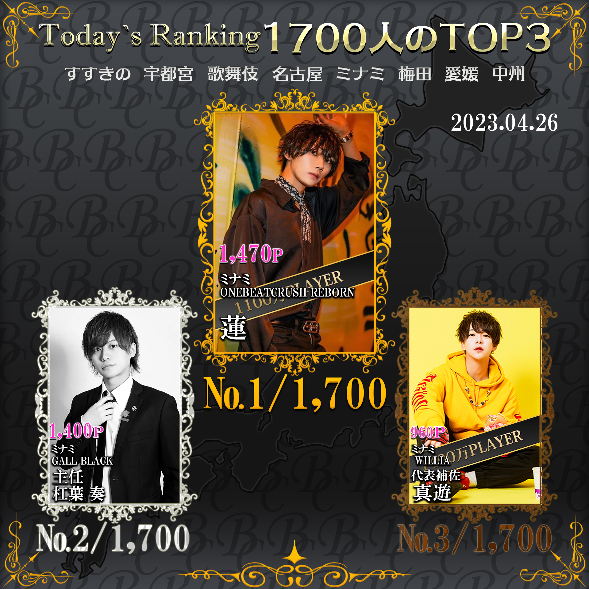 4/26 Today‘s Ranking