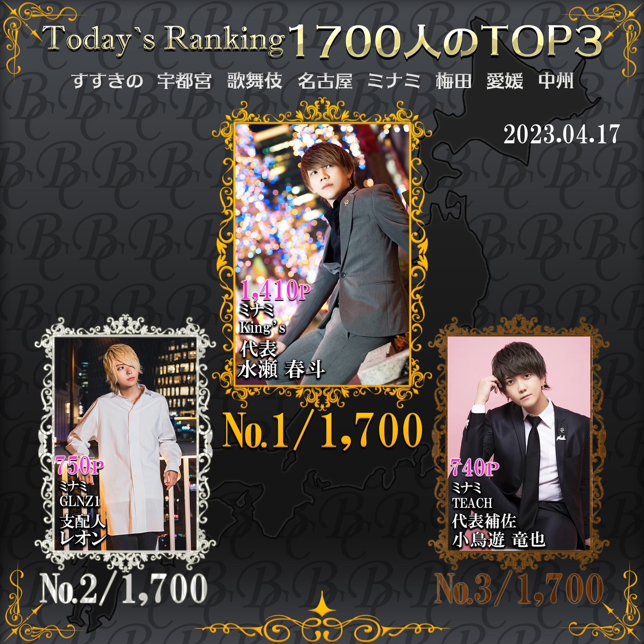 4/17 Today‘s Ranking