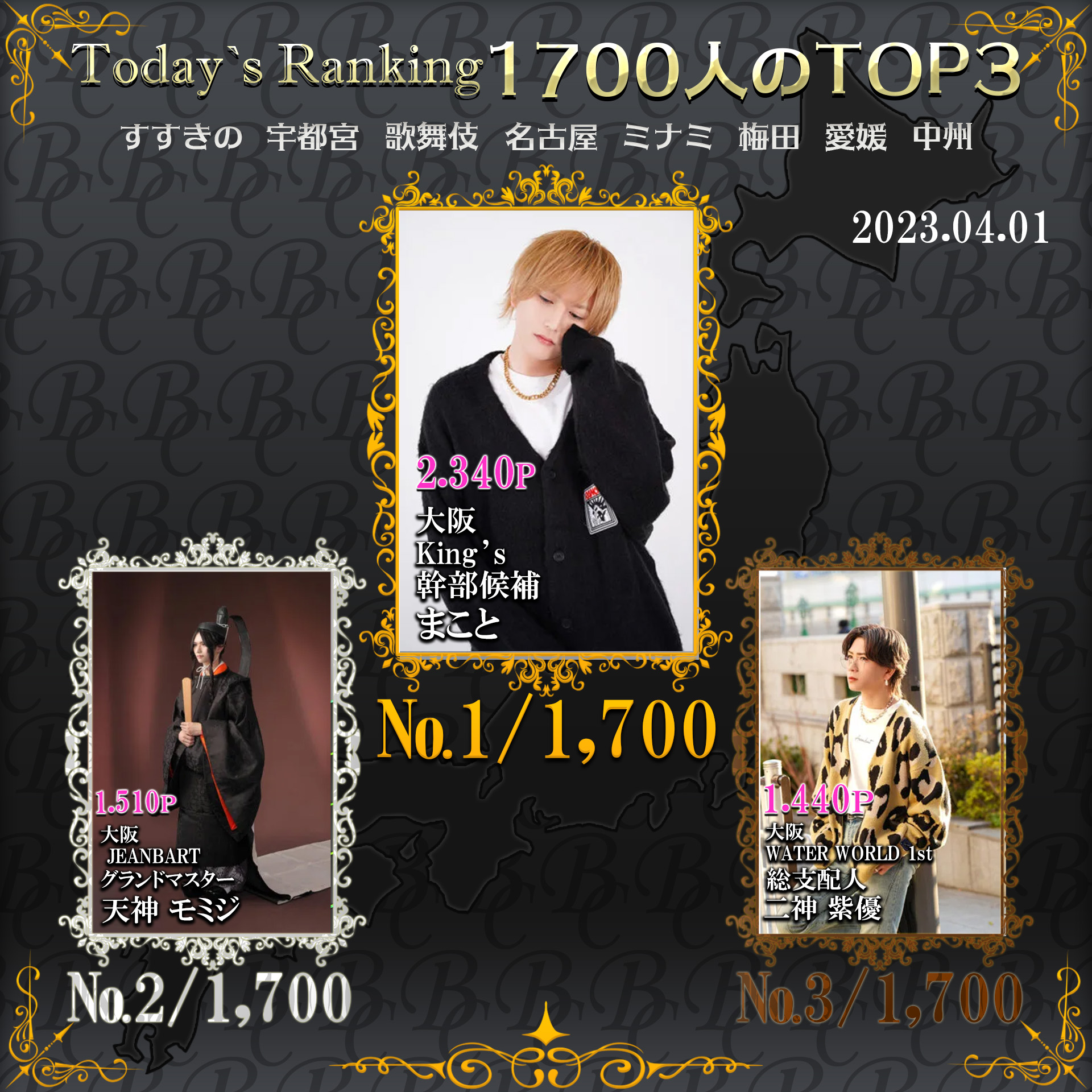 4/1 Today‘s Ranking