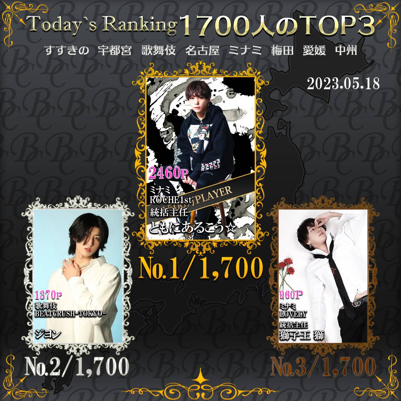 5/18 Today‘s Ranking