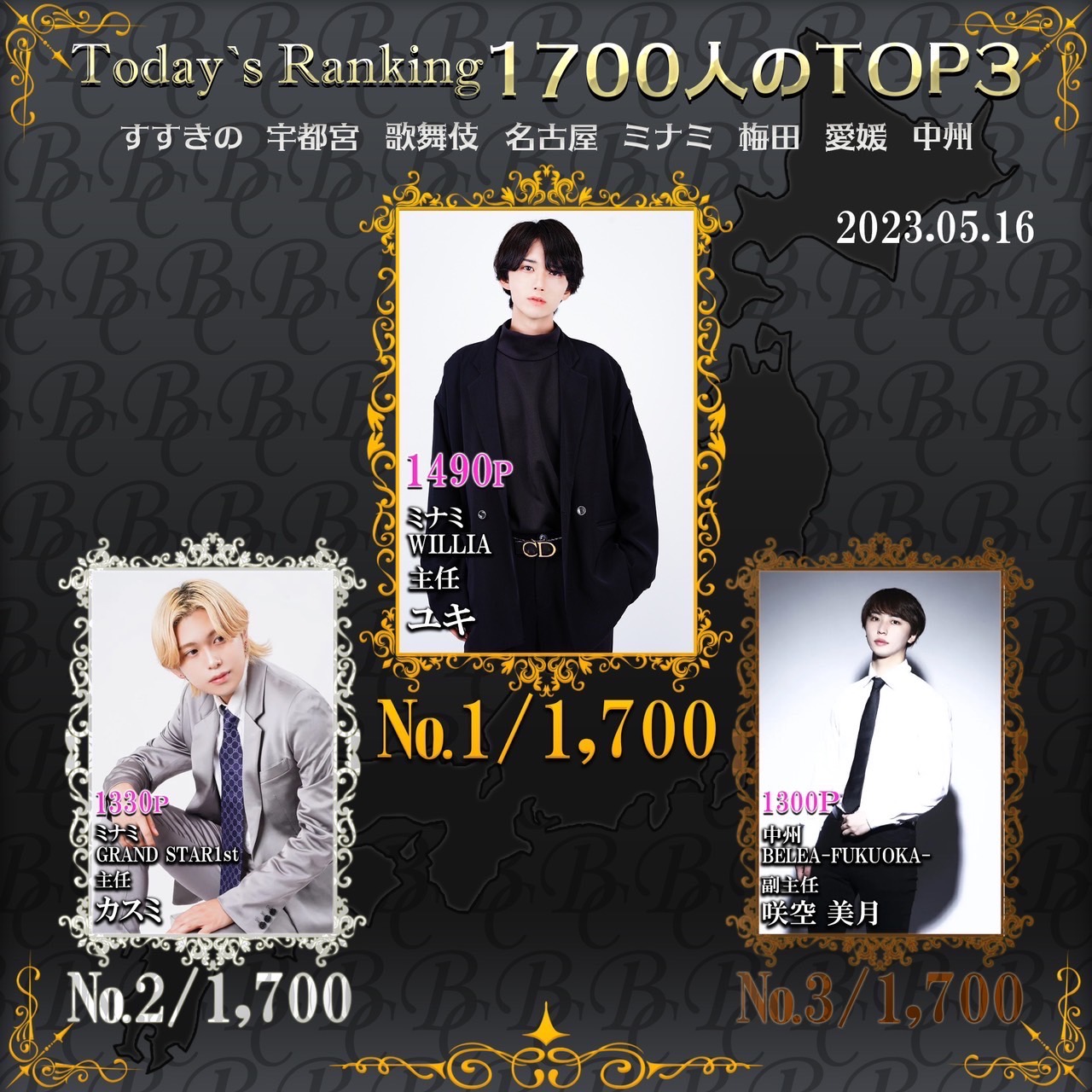 5/16 Today‘s Ranking