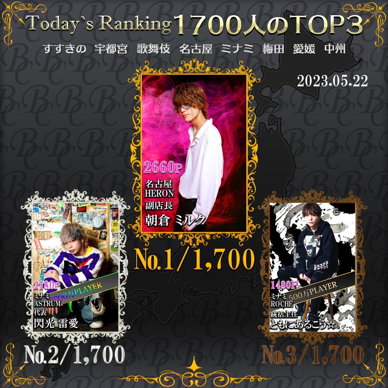 5/22 Today‘s Ranking