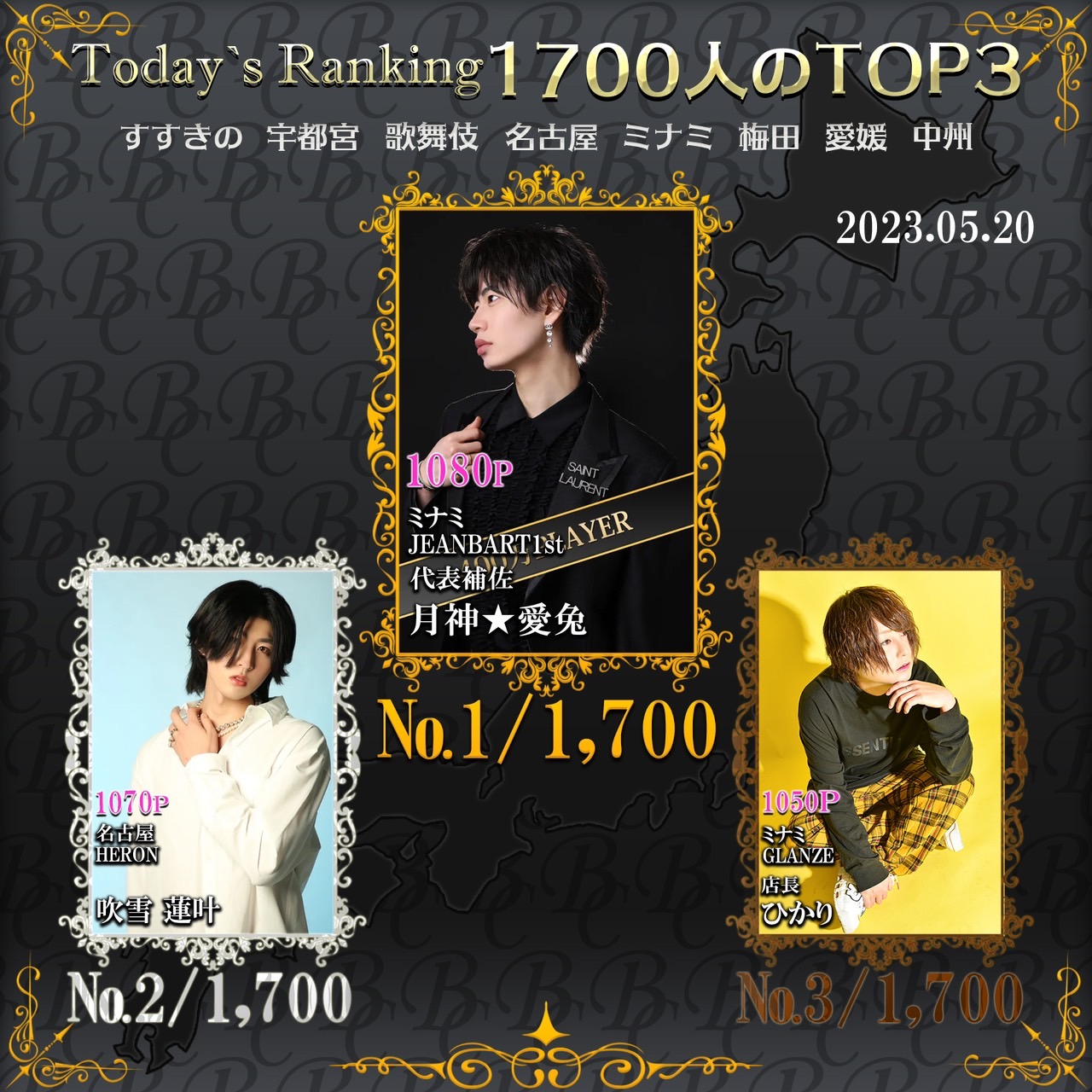 5/20 Today‘s Ranking