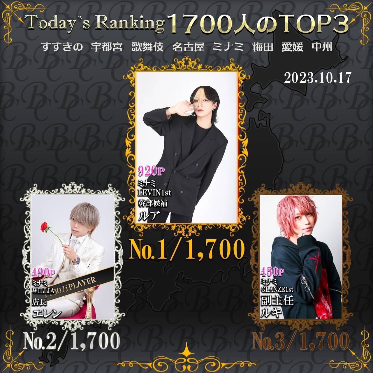 10/17 Today’s Ranking