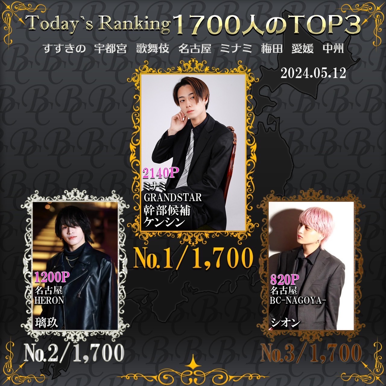 5/12 Today’s Ranking